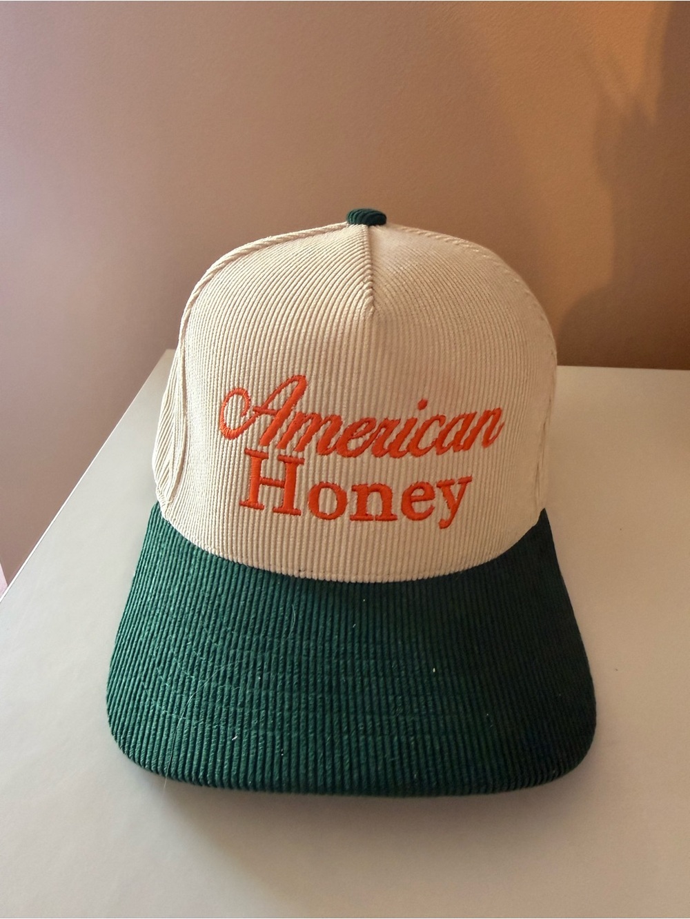American Honey Corduroy Trucker Hat